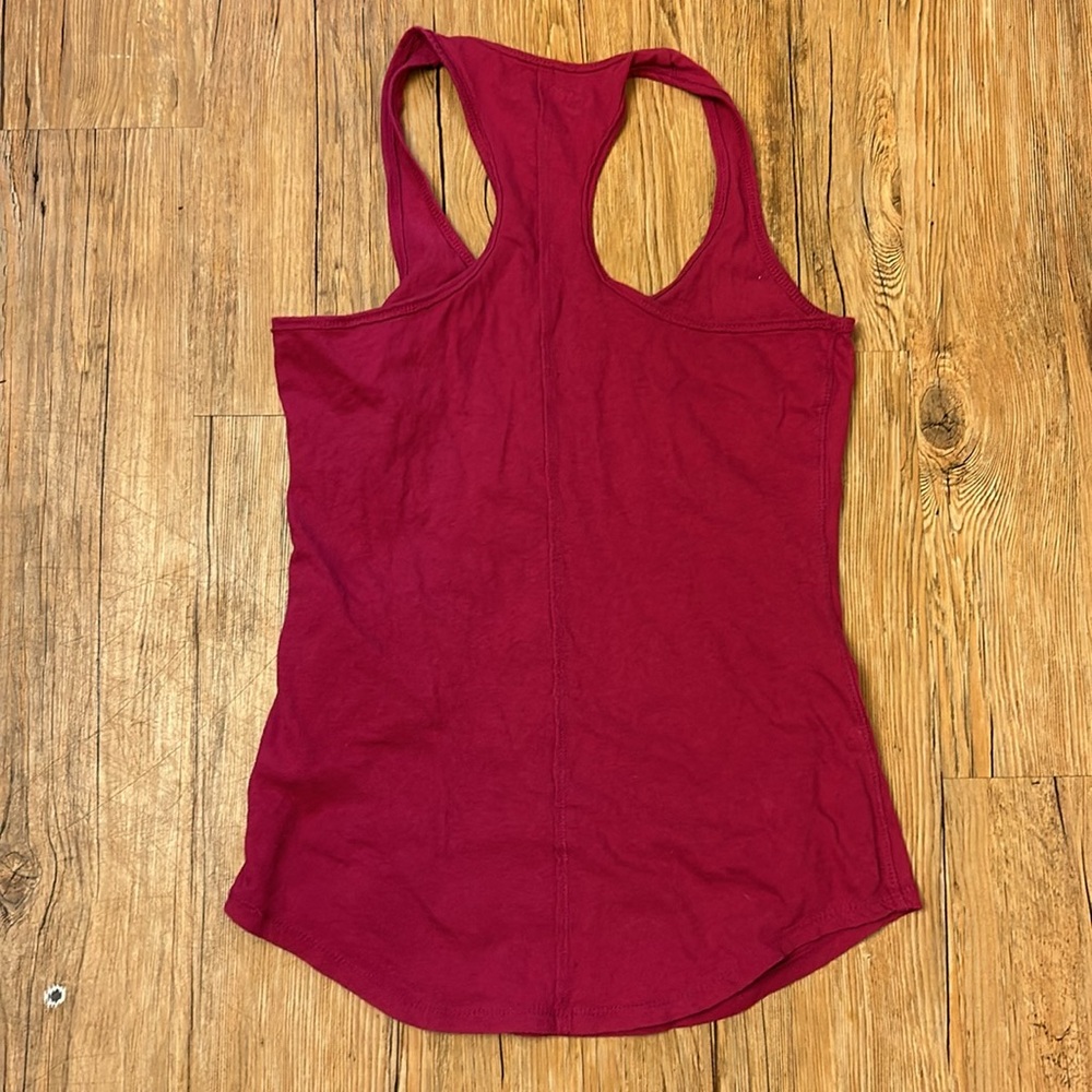 Converse Women’s Tank Top Magenta Size XS - Picture 3 of 4
